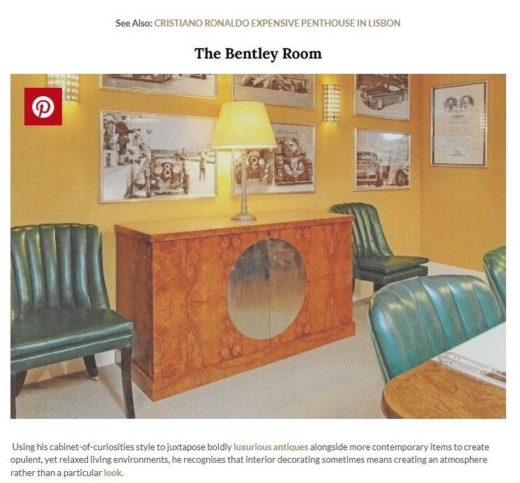 Important Soane Britain Rrp £45,000 Made For Bentley Amboyna Burl Sideboard photo for sale