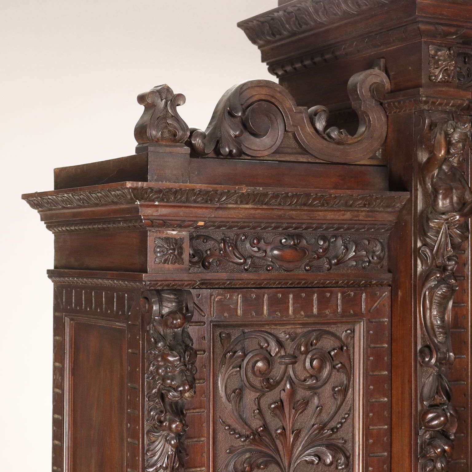Neo Renaissance Style Cupboard Wood XIX Century photo 2980.0