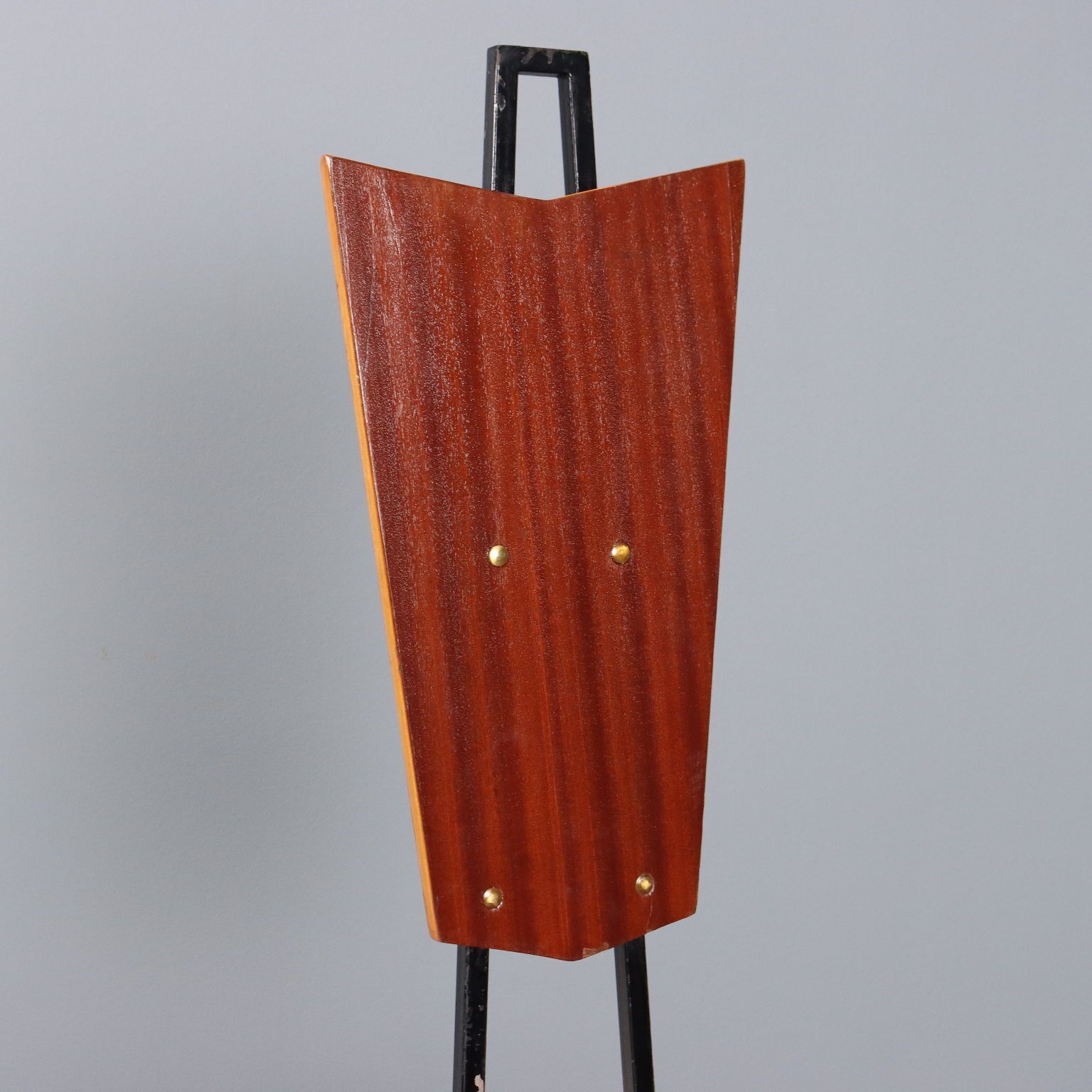 Vintage Chair Plywood Metal Design Italy 1960s photo Furniture