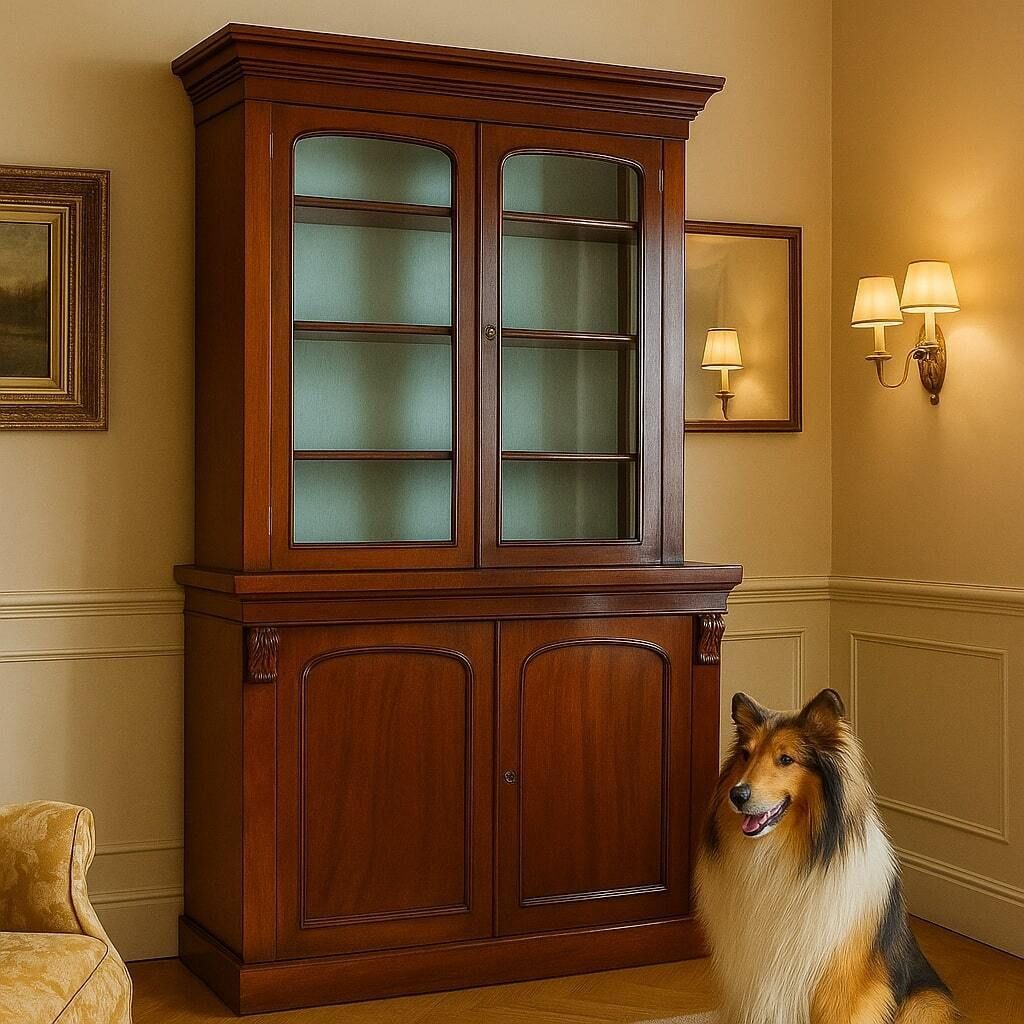 Victorian Bookcase Mahogany United Kingdom XIX Century photo furniture