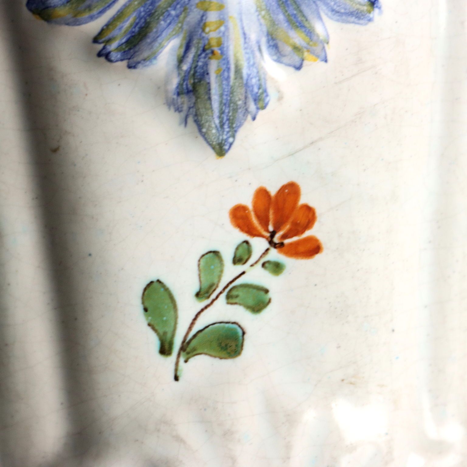 Antique Majolica Cooler Manifattura Di Faenza Italy XIX Century photo buy