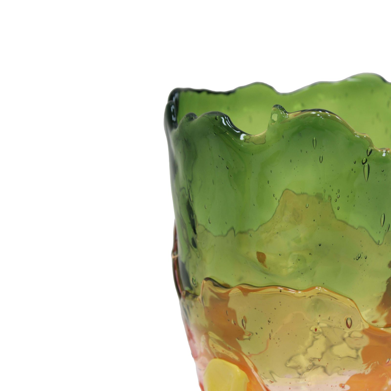 Resin Vase, Clear Extc Model, Designed By Gaetano Pesce, Fish Collection, Modern Art photo for sale