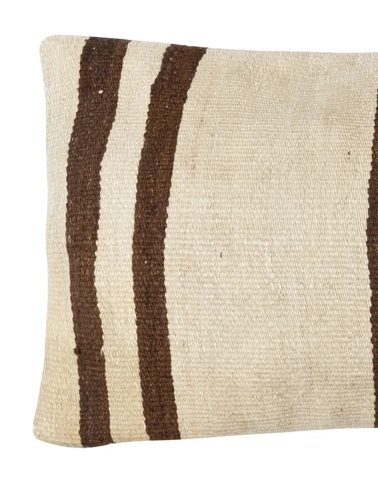 14"X24" Vintage Kilim Cushion Cover. Hand Woven Hemp Lumbar Pillow Cover photo furniture