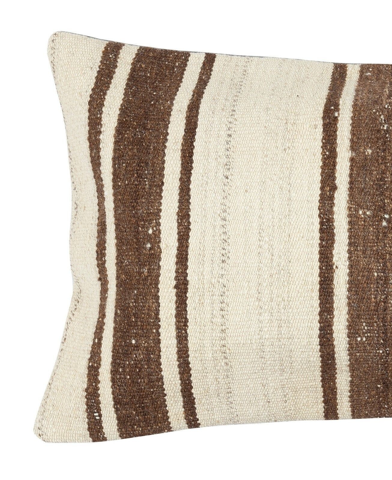 14"X24" Hemp Kilim Cushion Cover. Hand Woven Lumbar Pillow Cover. Throw Pillow photo furniture
