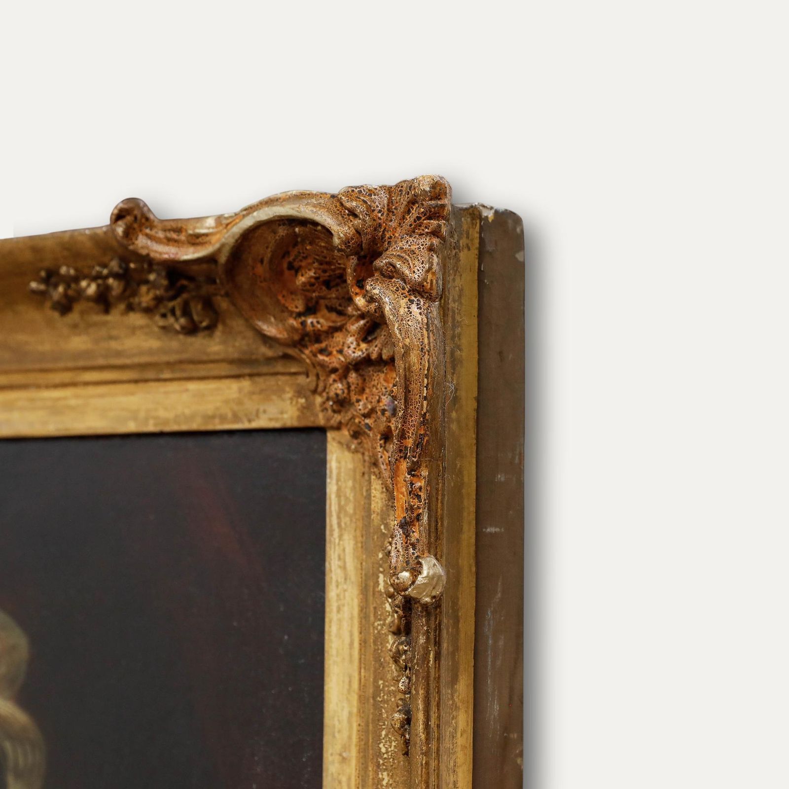 Framed 19th Century Oil Portrait Of Mrs Christie photo vinterior