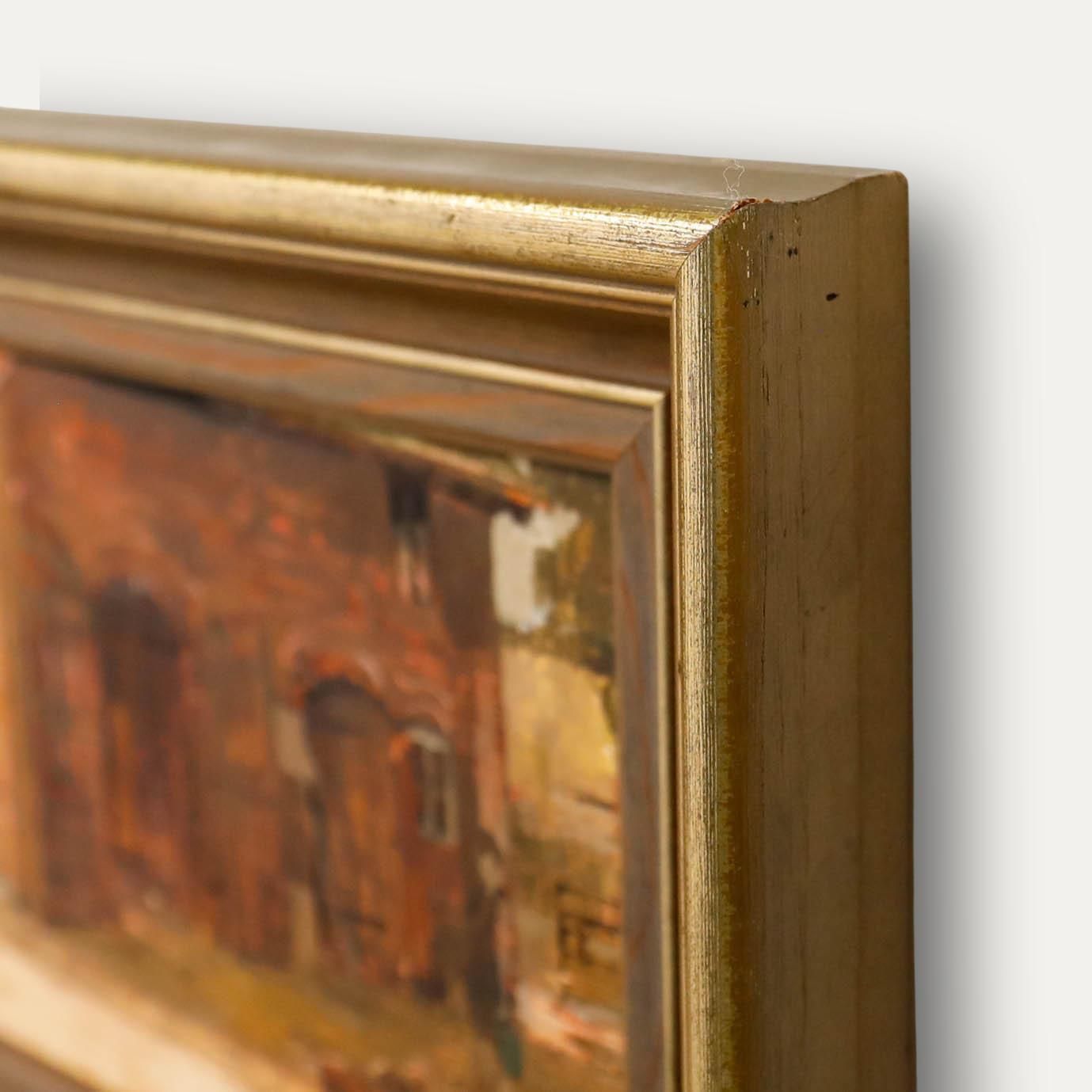 Tom Coates (1941 2023) Framed 20th Century Oil, Stables At Sutton Mill photo 550.0