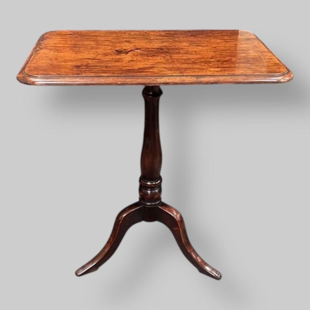 Georgian Mahogany Tilt Top Occasional Table, C.1810