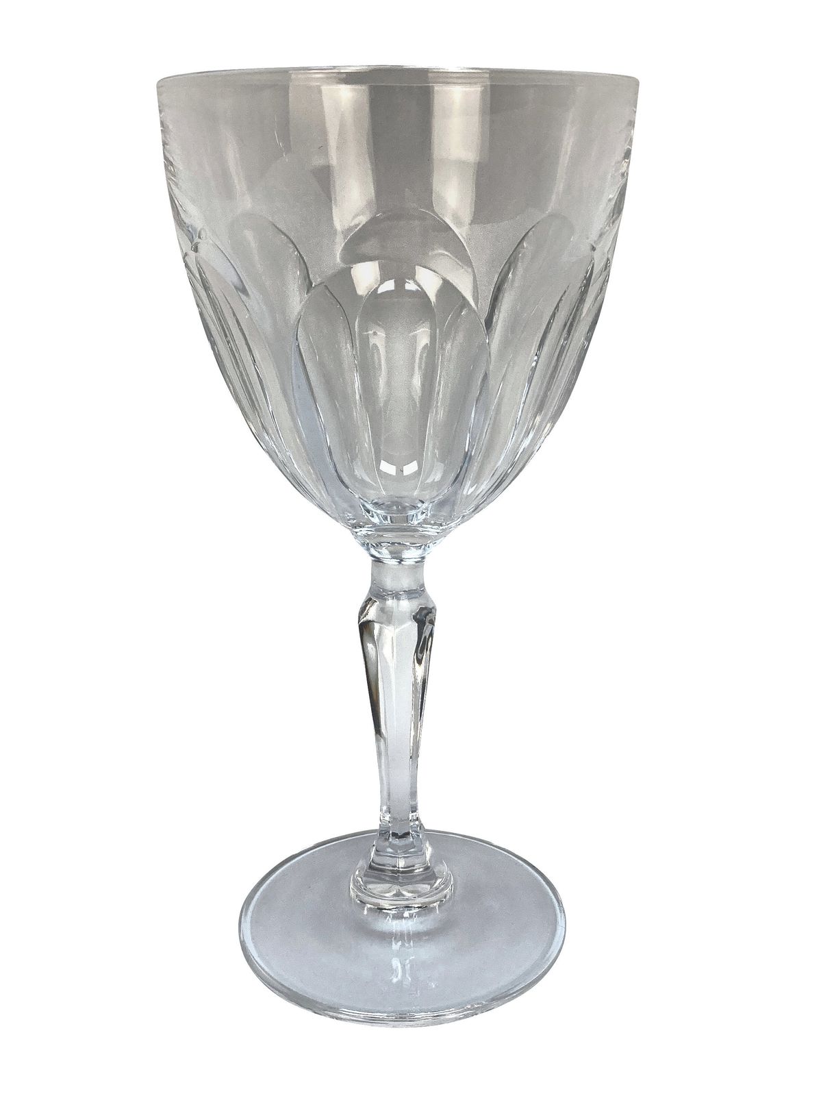A Set Of Six Late XIX Century Baccarat Wine Glasses photo furniture