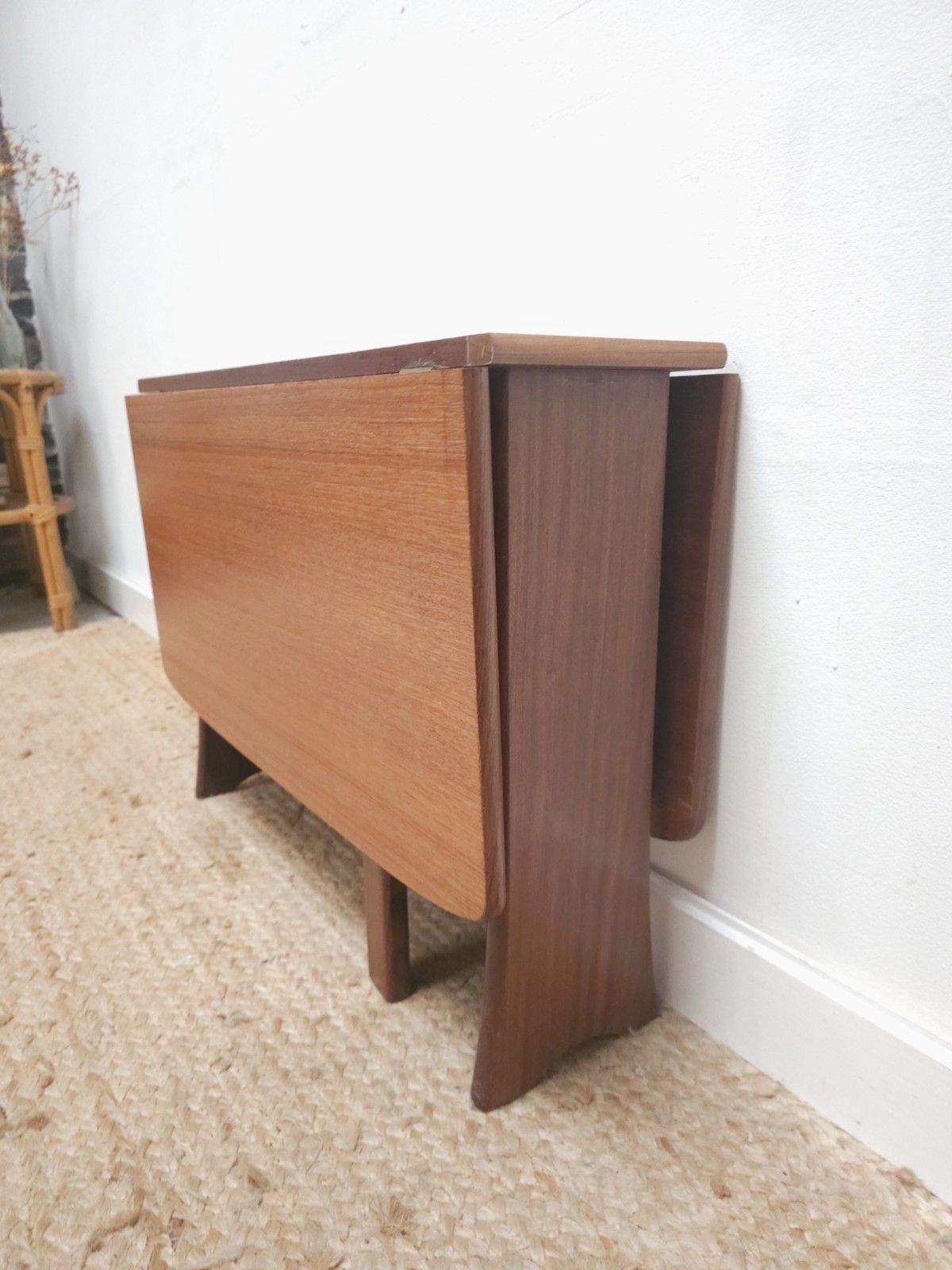 Mid Century Gateleg Coffee Table Retro Teak Occasional Table Vintage Delivery photo Furniture