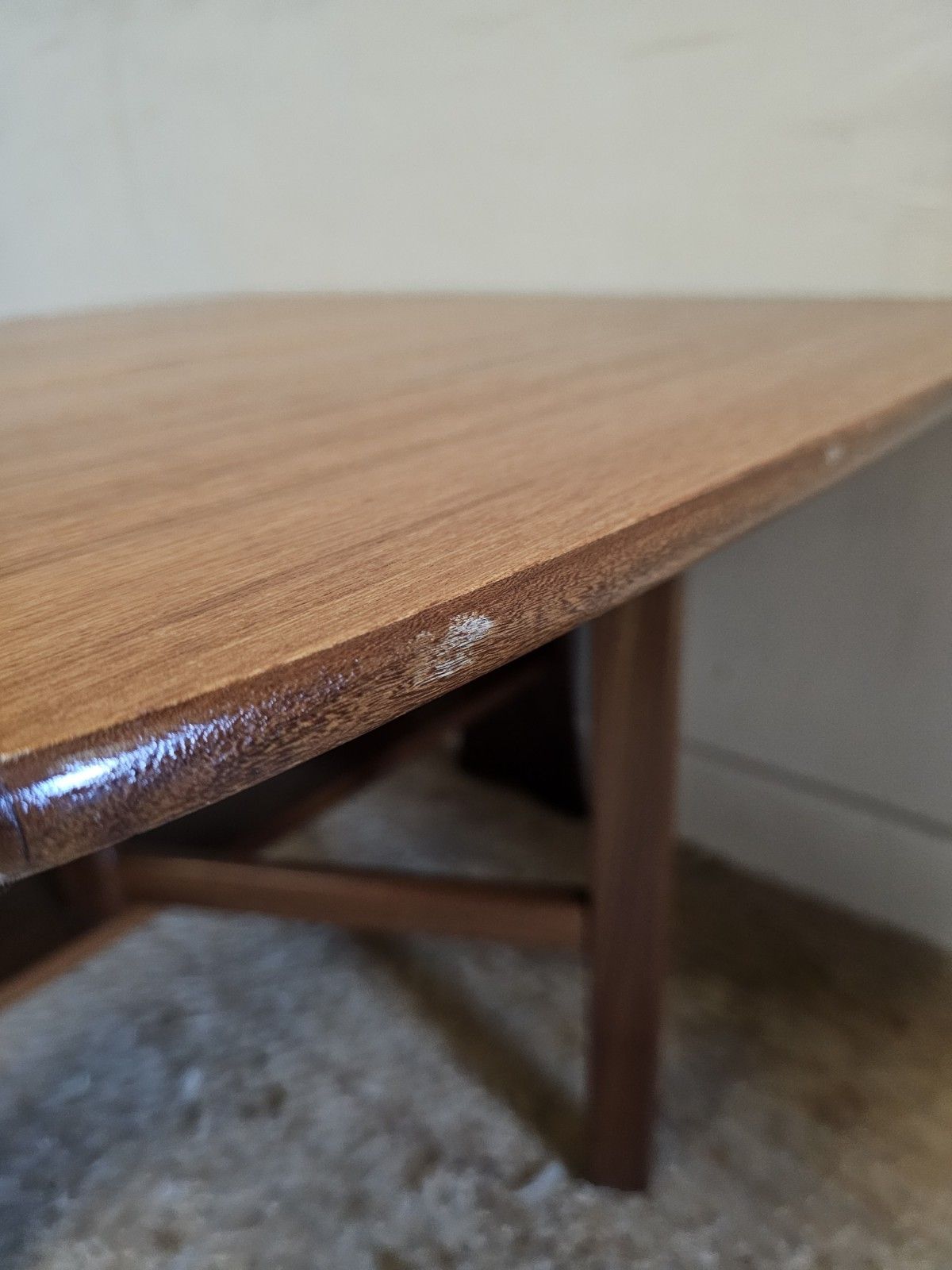 Mid Century Gateleg Coffee Table Retro Teak Occasional Table Vintage Delivery photo vinterior