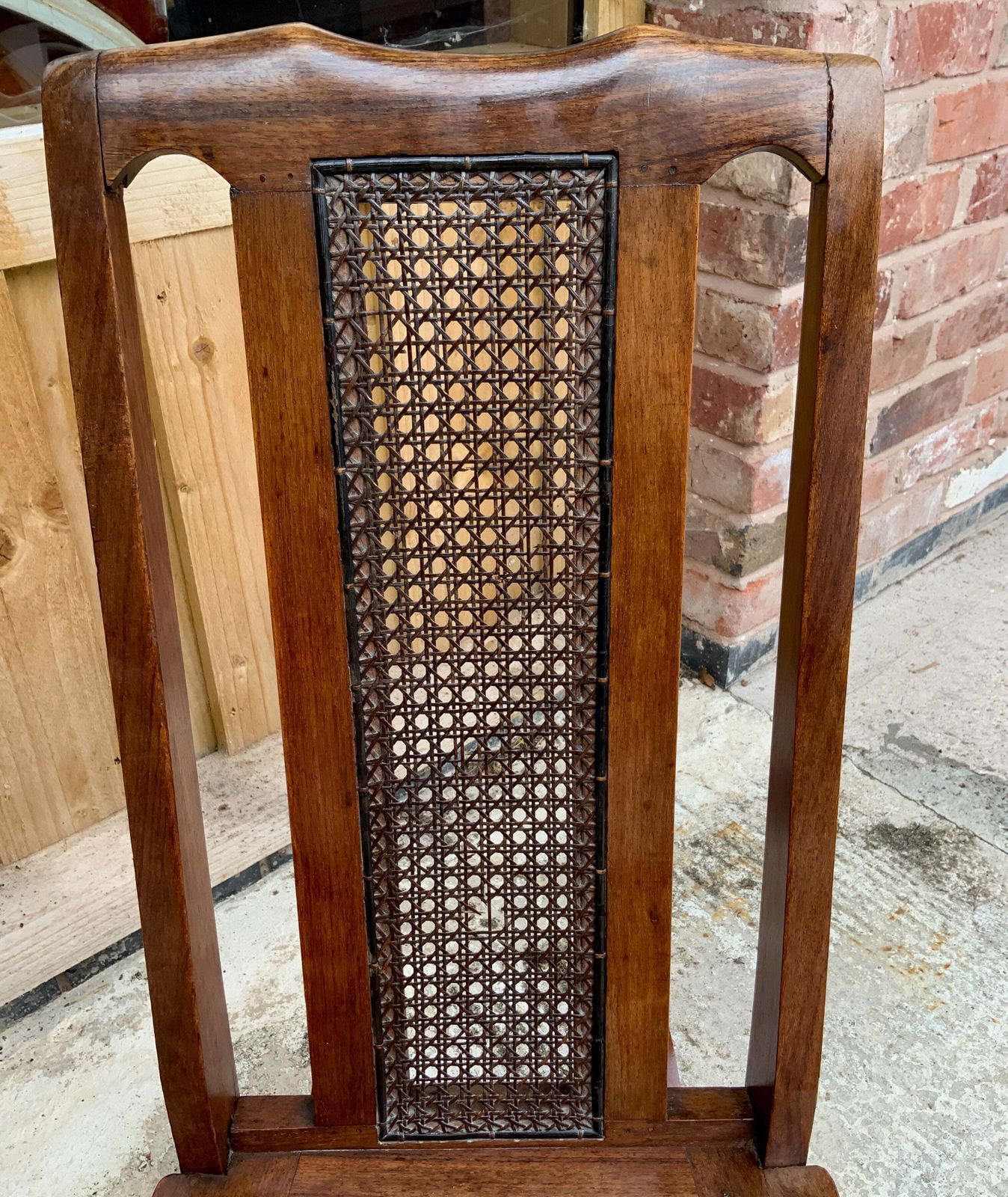 Edwardian Cane Seated And Backed Rocking Chair photo 110.0