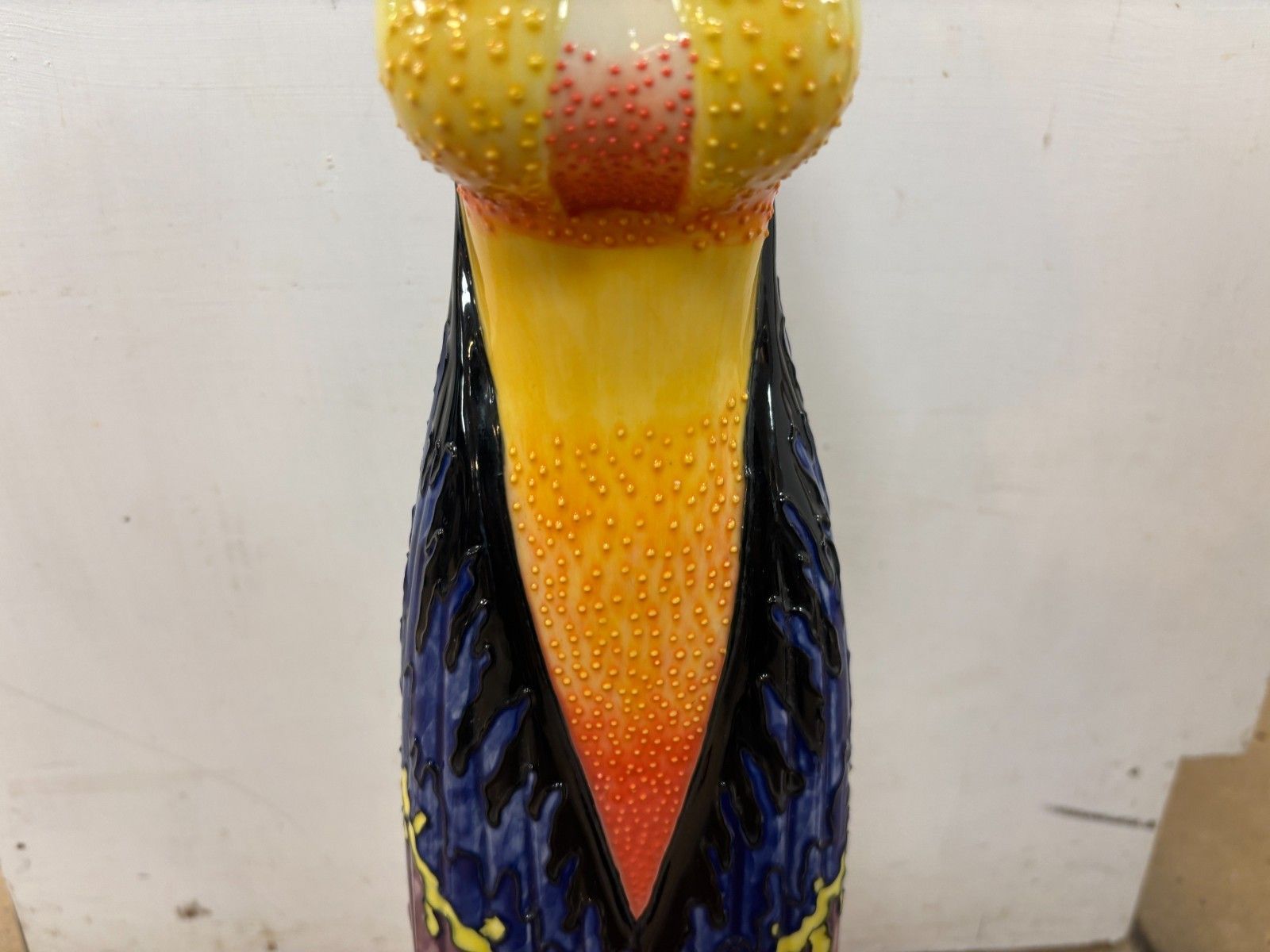 Rare The Old Tupton Ware Long Stemmed Dress Vase photo for sale
