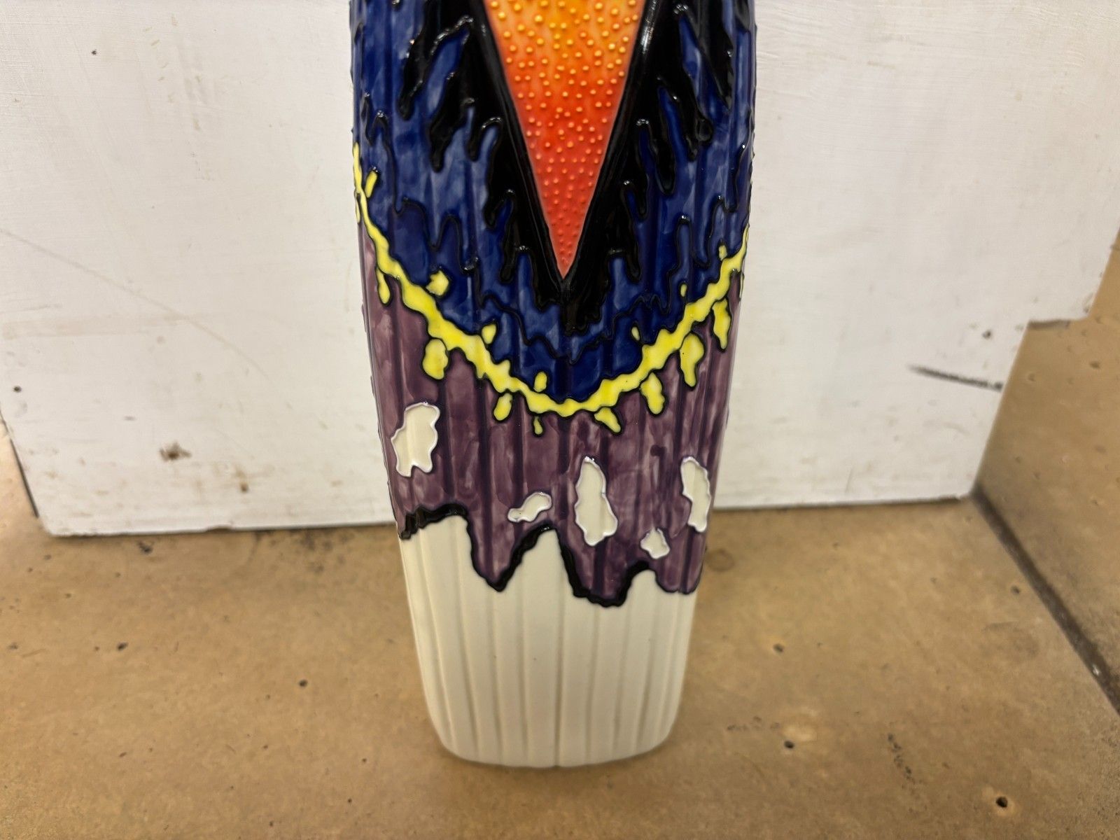 Rare The Old Tupton Ware Long Stemmed Dress Vase photo Home Decor