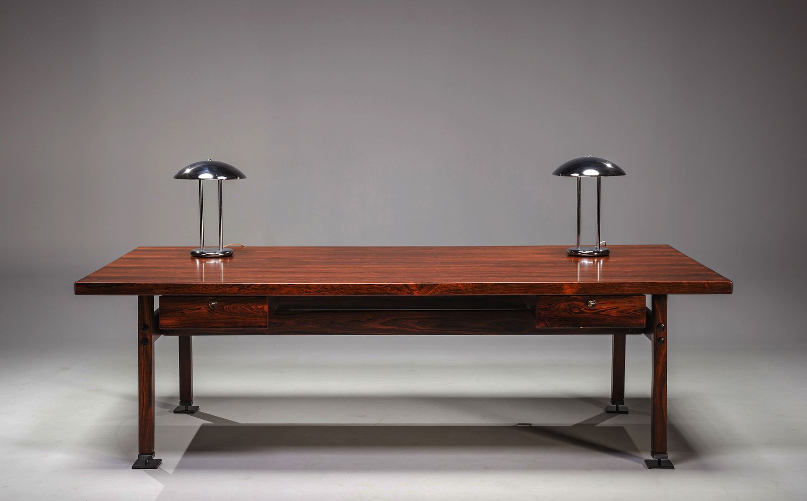 photo vinterior Itamaraty Desk By Sergio Rodrigues For Oca, 1960s