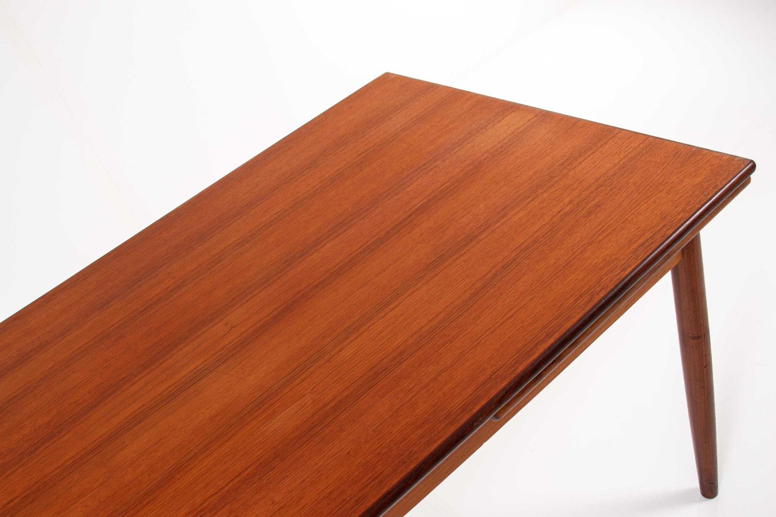 Furniture Mid Century Teak Extendable Dining Table – Scandinavian Design, 1960s photo