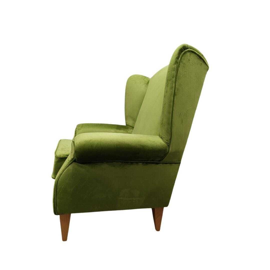 The Chatsworth Wingback — Hand Built In England In Luxury British Velvet photo for sale