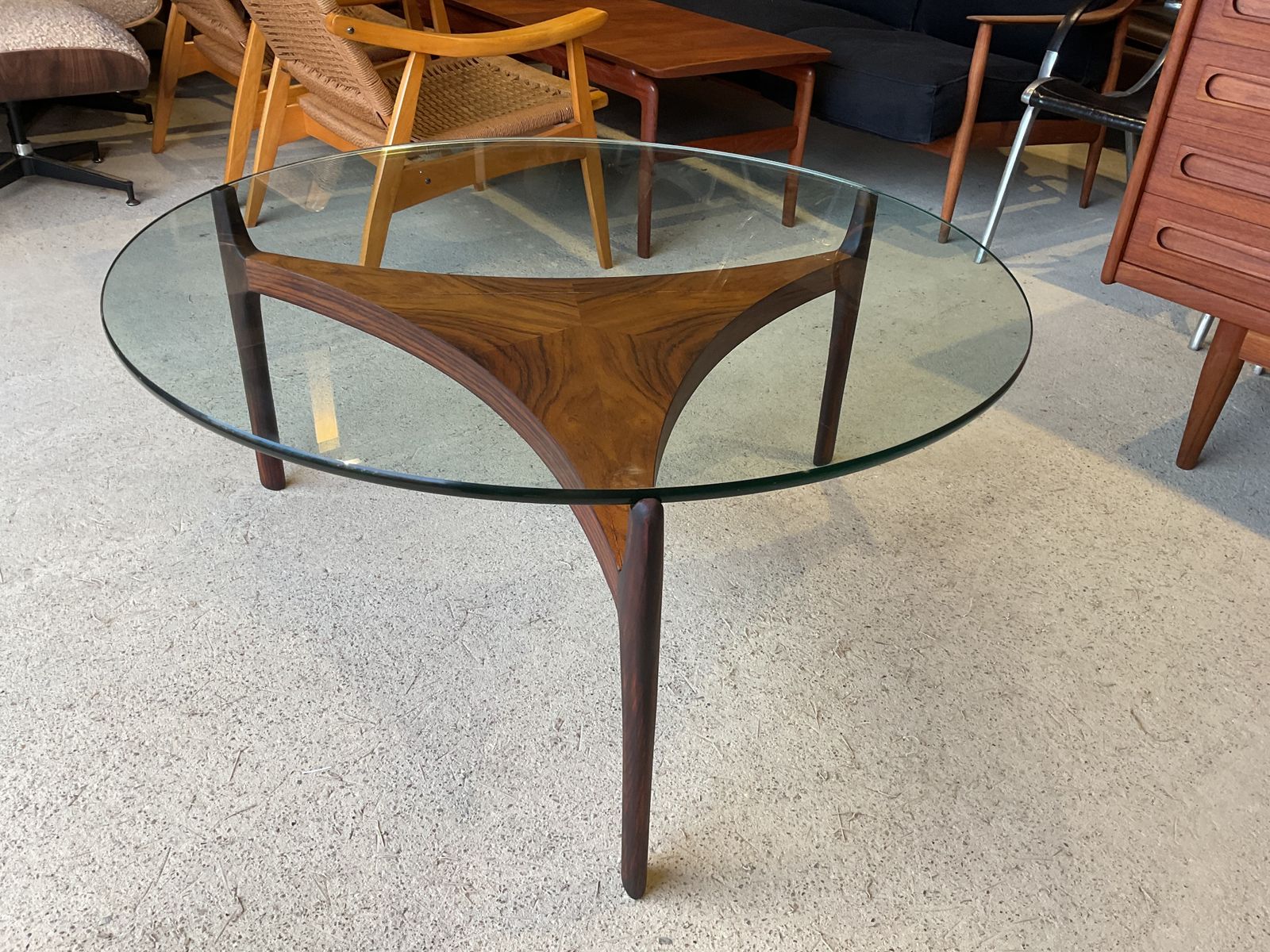Danish Coffee Table Model 104 By Sven Ellekaer In Mid Century Style photo vinterior
