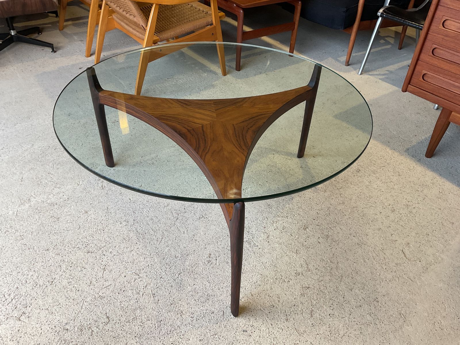 Danish Coffee Table Model 104 By Sven Ellekaer In Mid Century Style photo buy