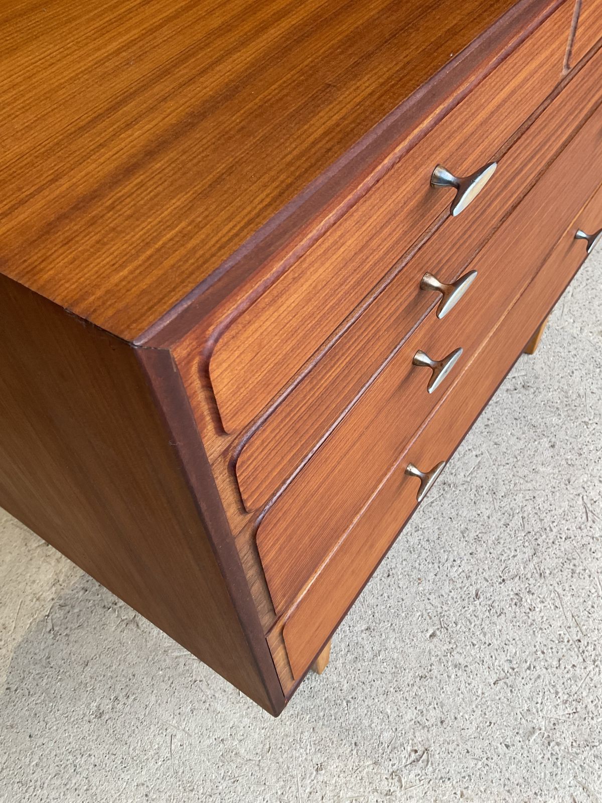 Mid Century Teak Chest Of Drawers photo furniture