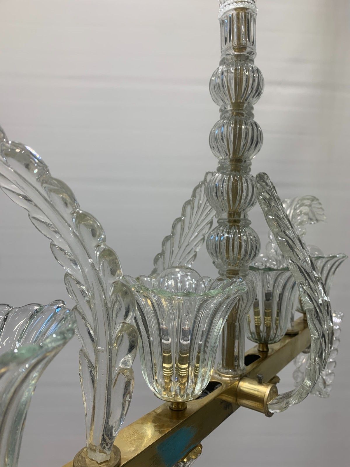 Pendant Chandelier ++Rare ++Seguso V.A.  Restored Made In Italy photo buy