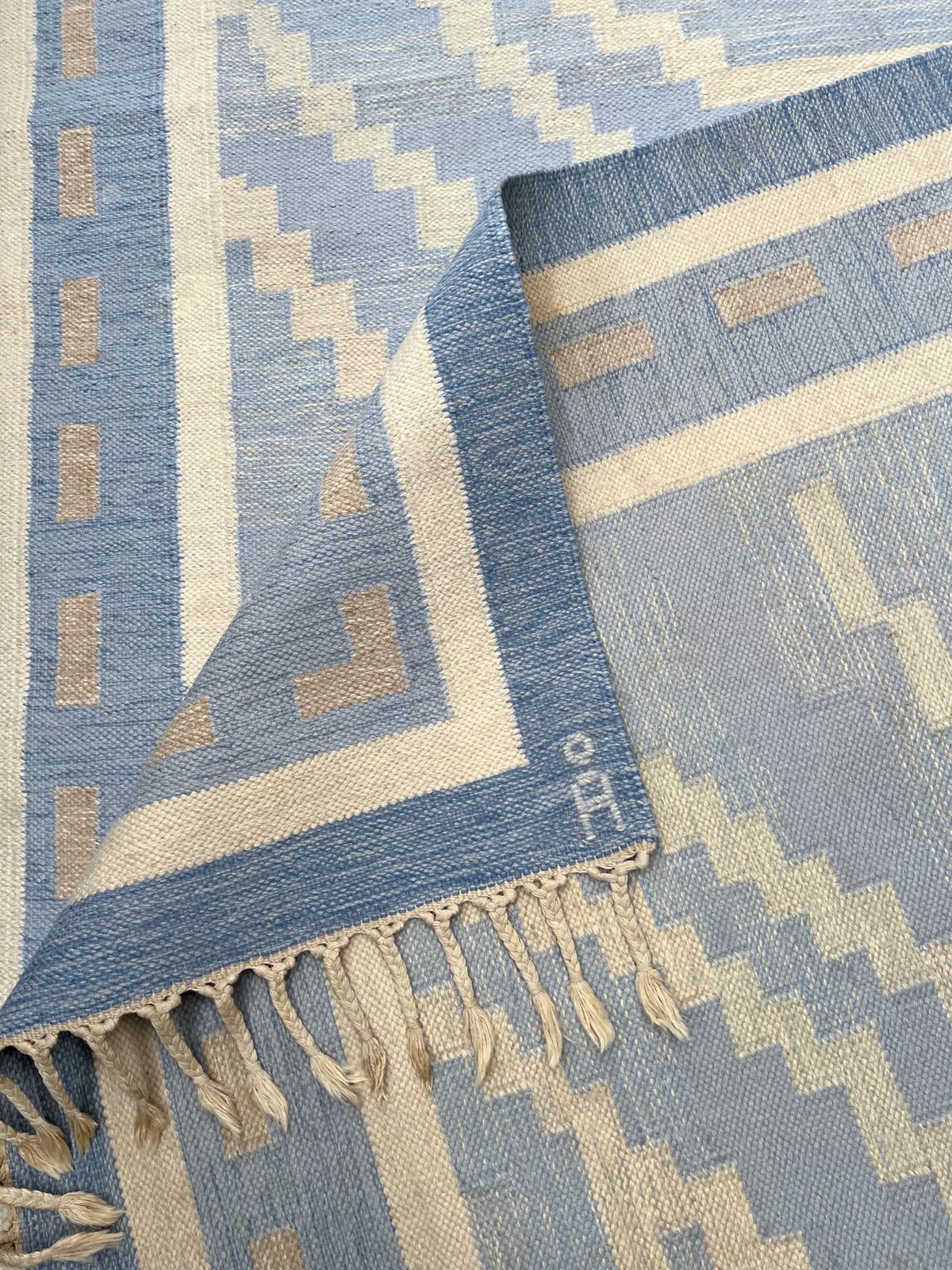 1950's Swedish Flatweave By Anna Johanna ångström photo Textiles