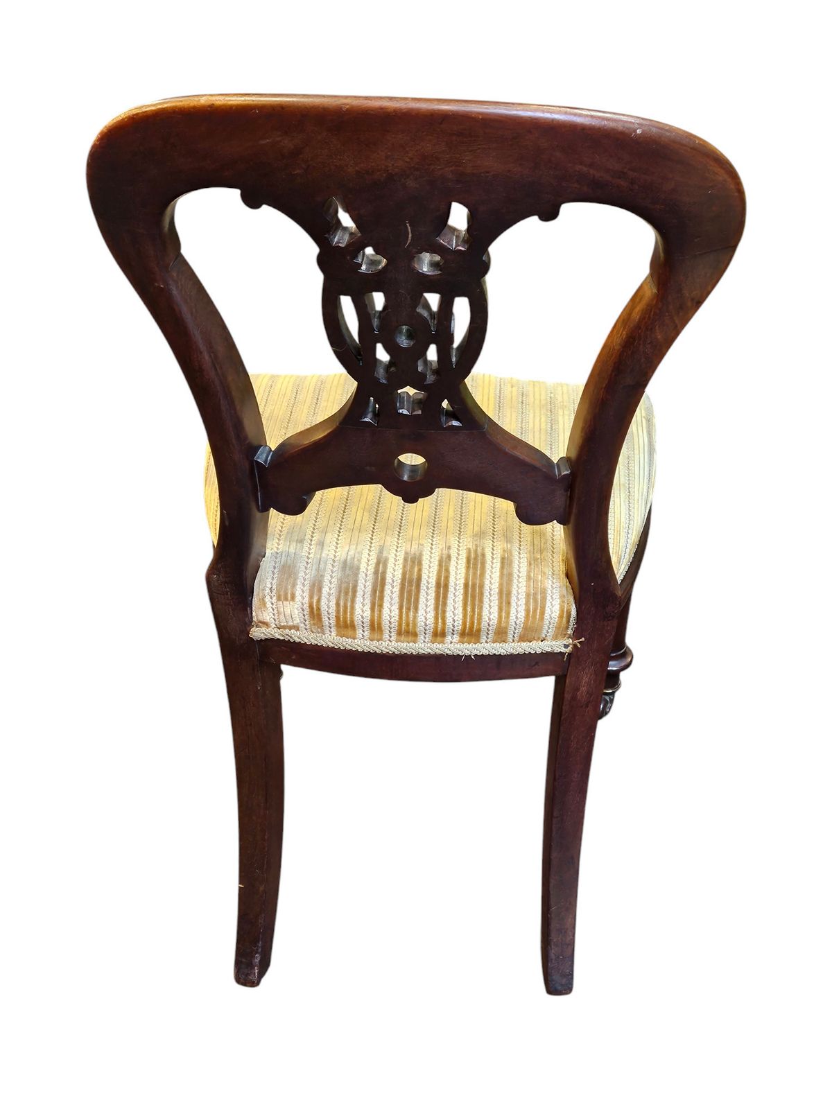 Set Of Six C1880s Victorian Mahogany Dining Chairs photo Furniture