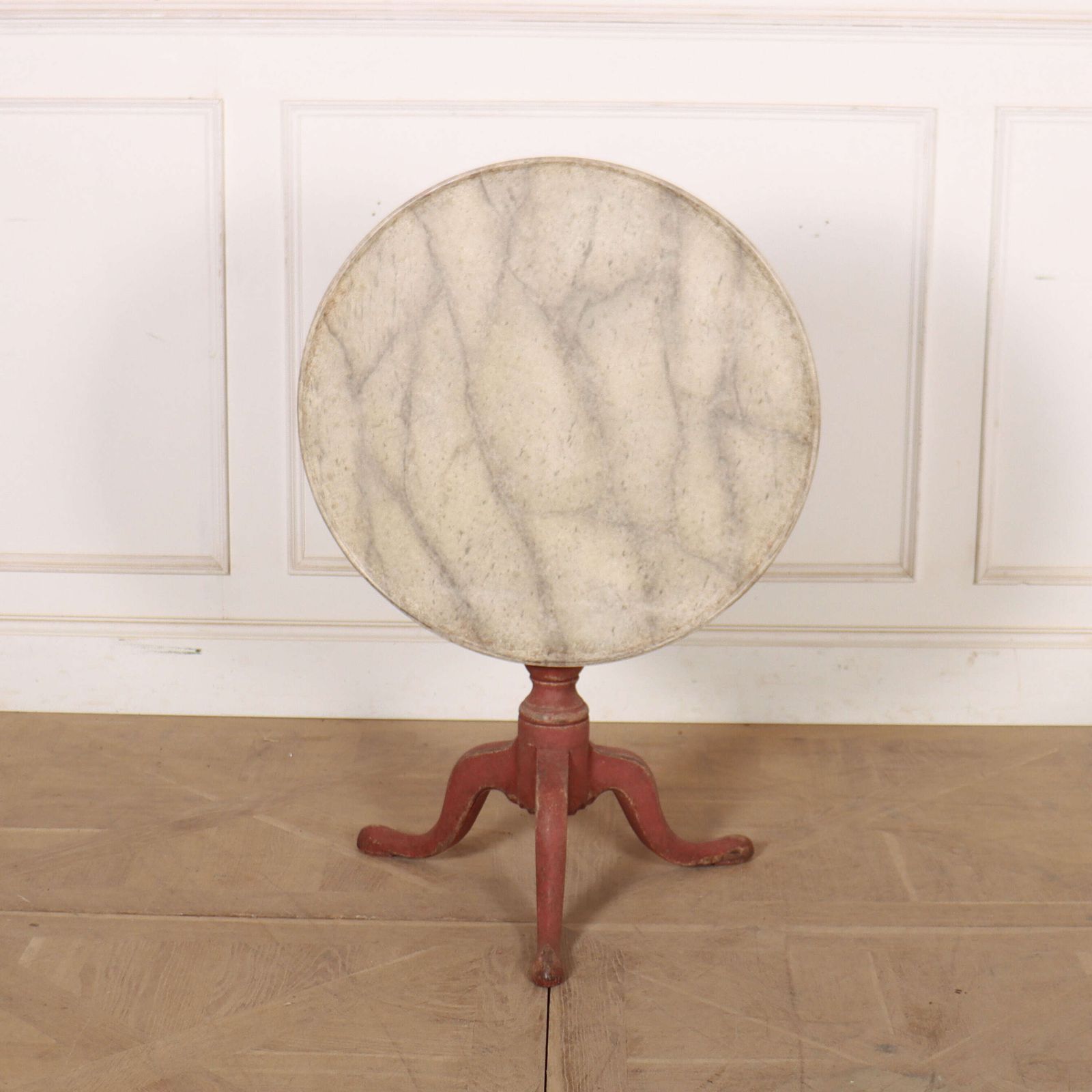 English Oak Tripod Table, 18th Century And Earlier