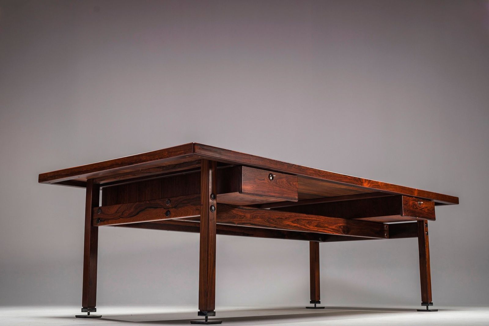 photo for sale Itamaraty Desk By Sergio Rodrigues For Oca 1960s