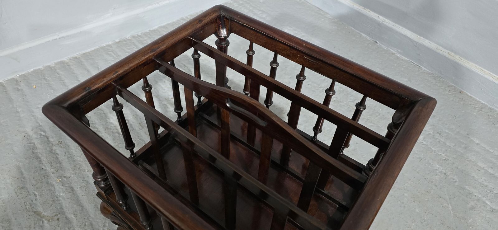 Victorian Rosewood Canterbury, 1800s photo 695.0