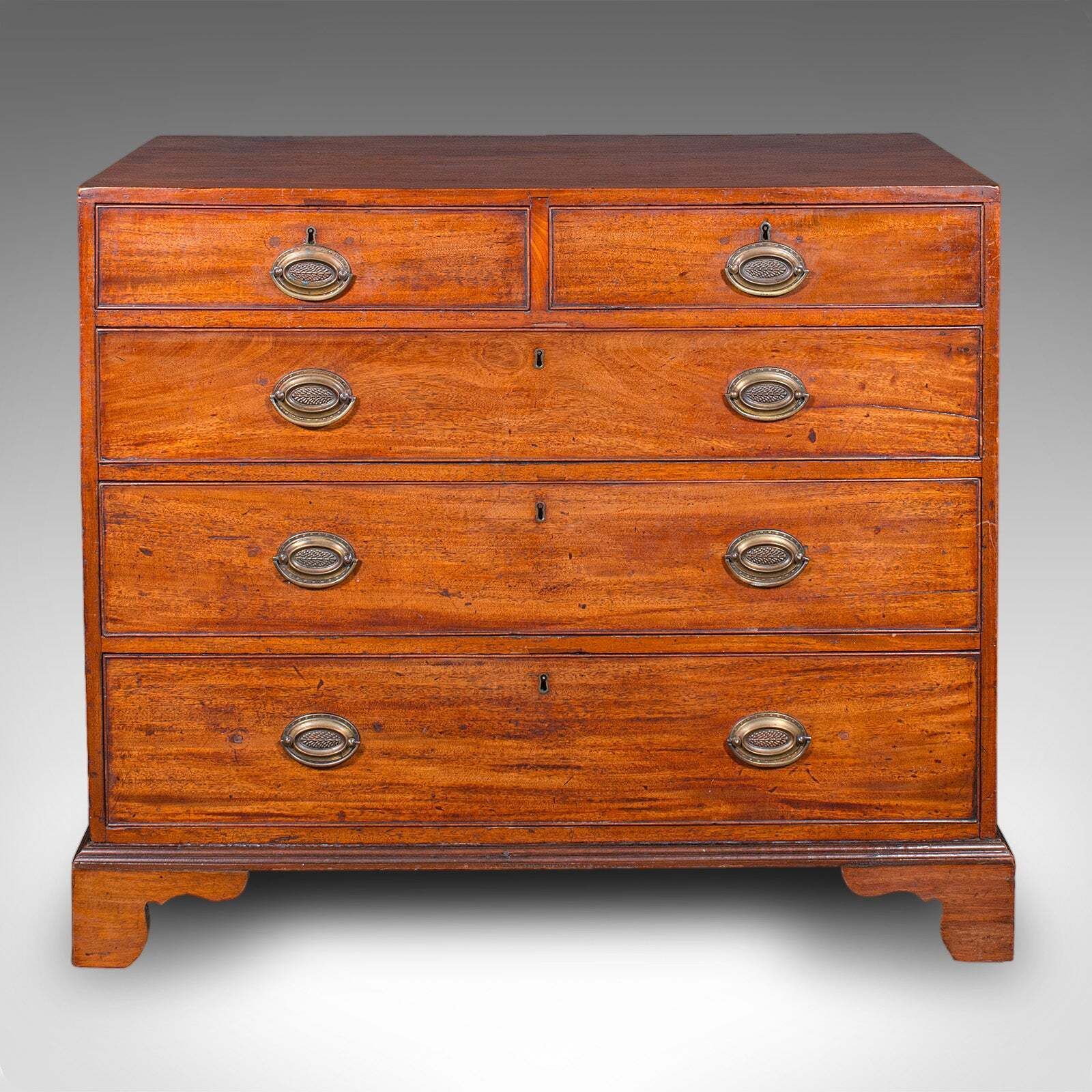 Antique Gentleman’s Tallboy, Chest Of Drawers, Country House, Georgian, C.1790 photo Furniture