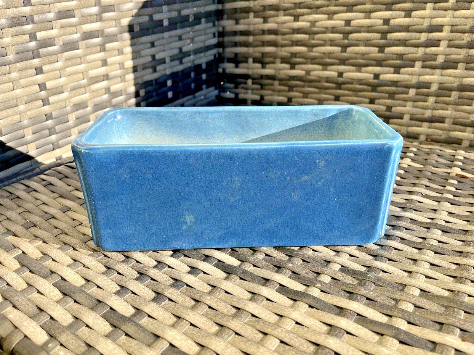 photo vintage Antique Art Deco Bretby Pottery Planter Flower Trough Plant Pot Arts & Crafts