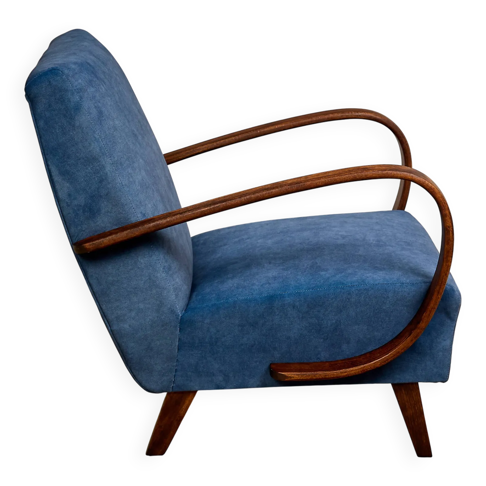 Jindrich Halabala Armchair, Czechoslovakia 1940s photo furniture