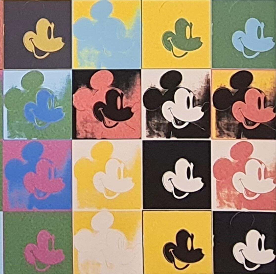 After Andy Warhol, Mickey Mouse, 1980s, Lithograph Reproduction Print photo buy