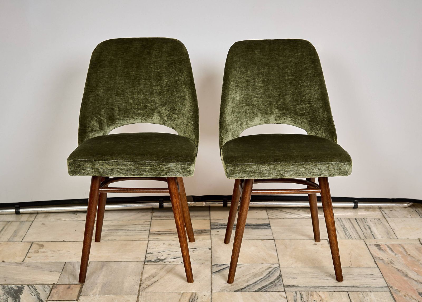 Set Of Four Chairs Designed By Radomir Hoffman, Ton Czechoslovakia, 1960s. photo Furniture