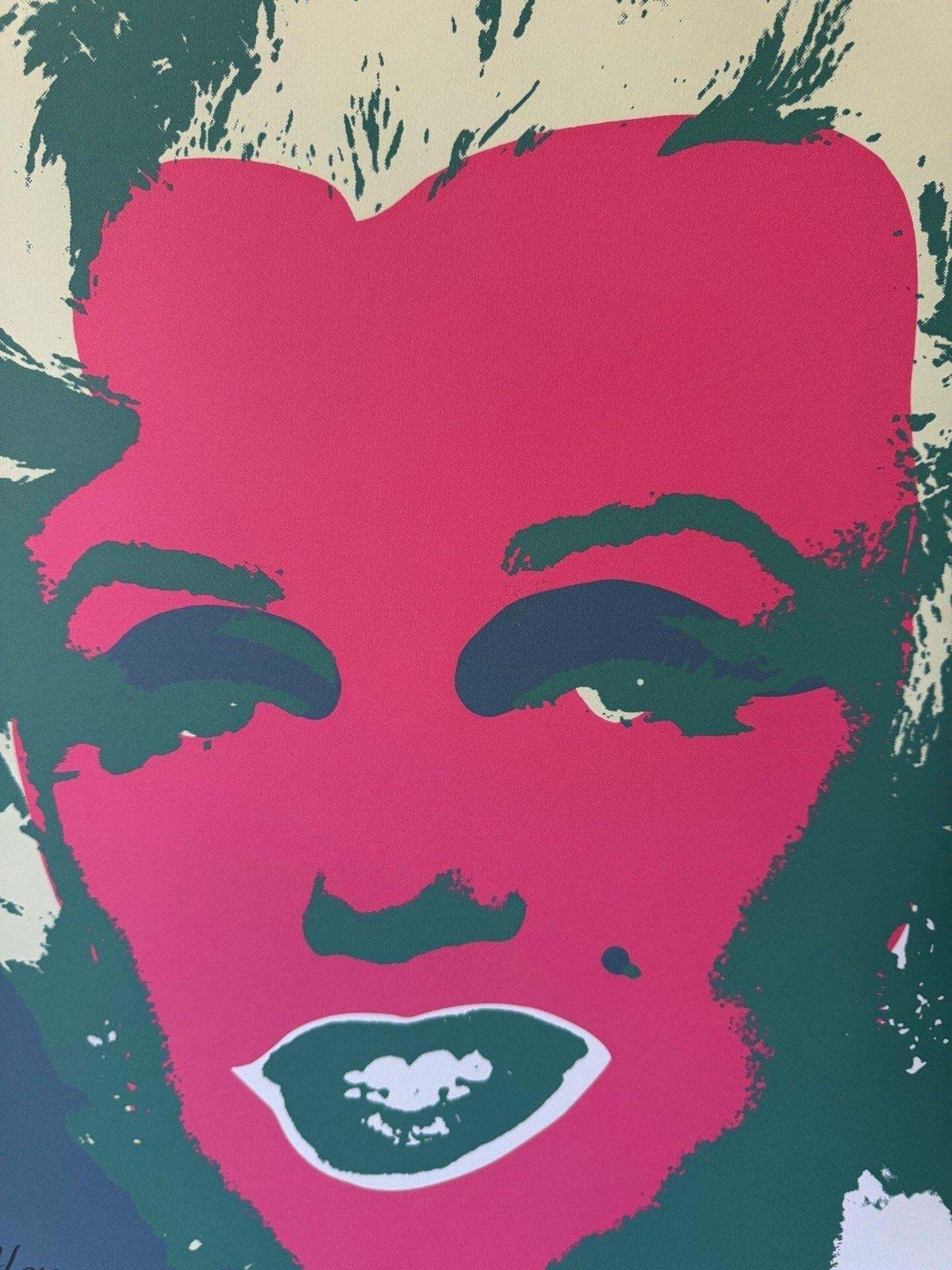 1986 Carnegie Museum Of Art After Andy Warhol "Pink   Hand Numbered" Lithograph photo 1097.0