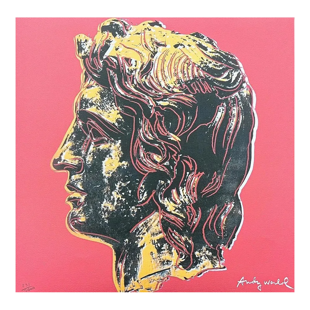 Andy Warhol, Alexander The Great Pink, 1986, Lithograph From The Carnegie Museum Of Art