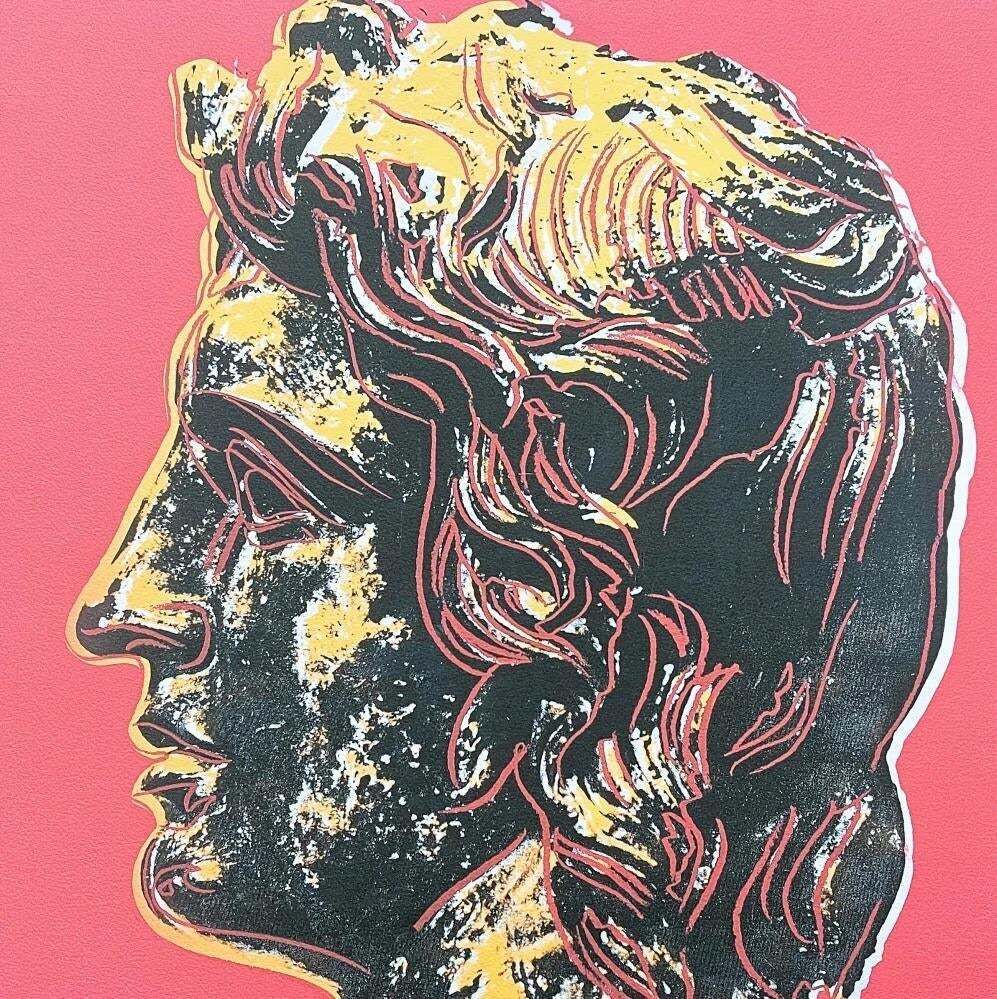 Andy Warhol, Alexander The Great Pink, 1986, Lithograph From The Carnegie Museum Of Art photo Art