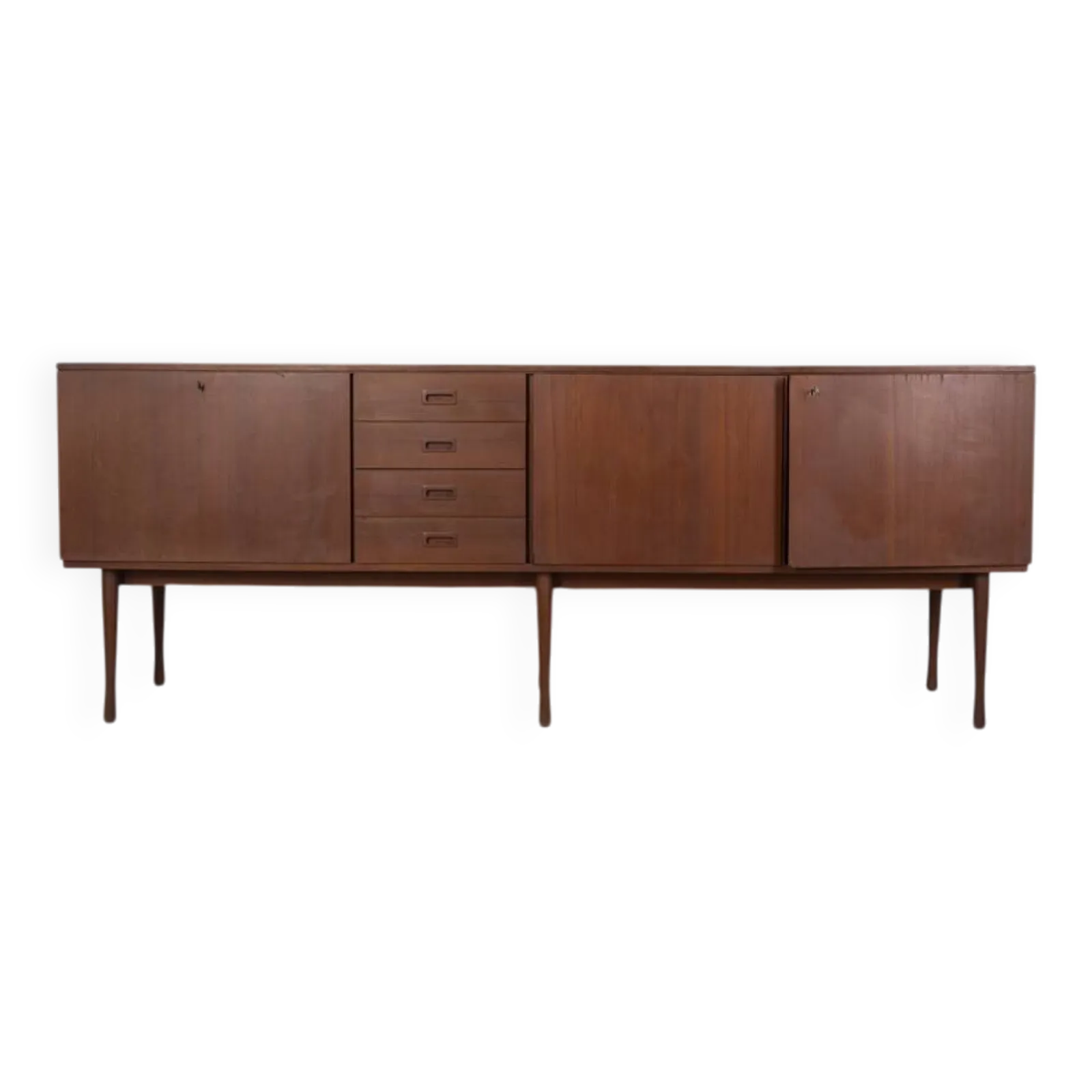 Page 1 Of 16 Vintage 1960s Sideboard In Teak Wood By Italian