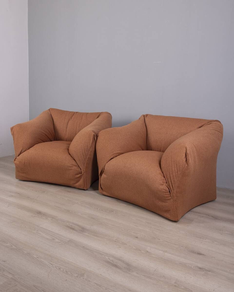 Pair Of Vintage 1970s “Tentazione” Armchairs photo 4902.0