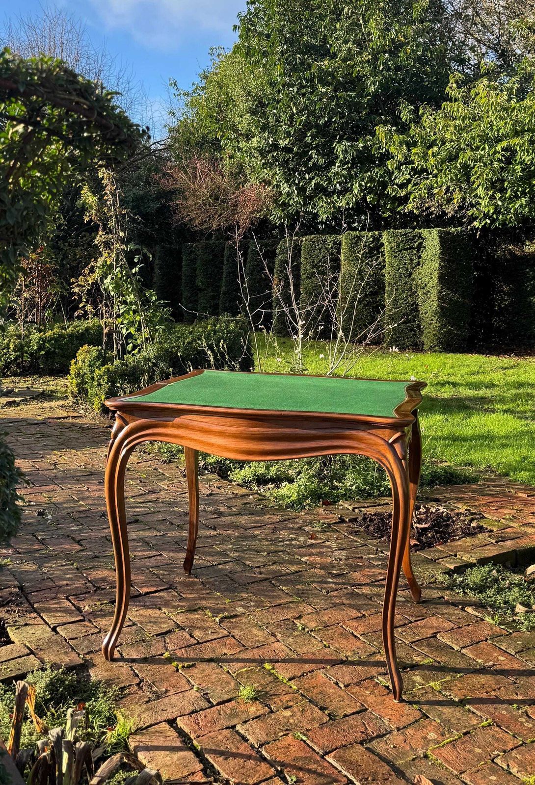 Antique French Rosewood Games Table Circa 1860 photo Furniture