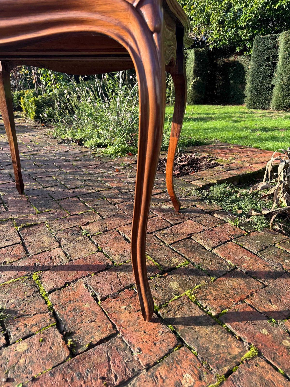 photo for sale Antique French Rosewood Games Table Circa 1860