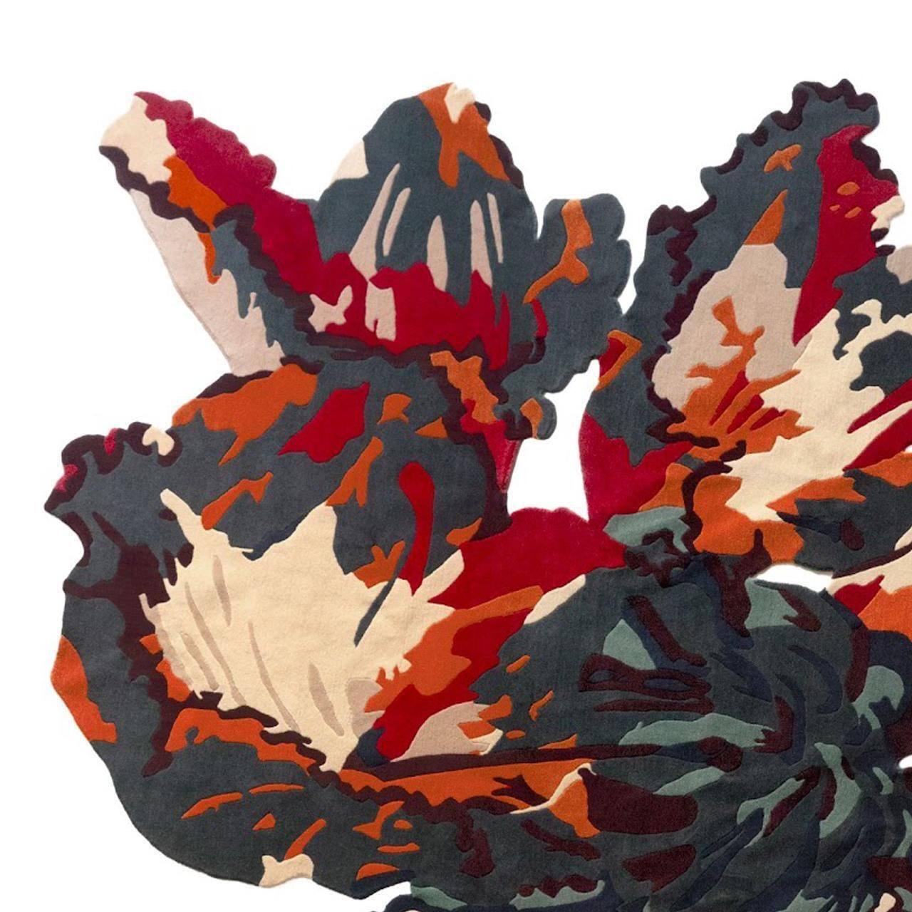 Leo Rydell Jost Handmade Rug Corolla Series In Tibetan Wool, Leo Rydell 2024 photo Textiles