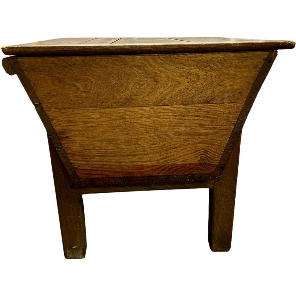 Antique French Elm Boulangerie Dough Chest, 1900s photo 785.0