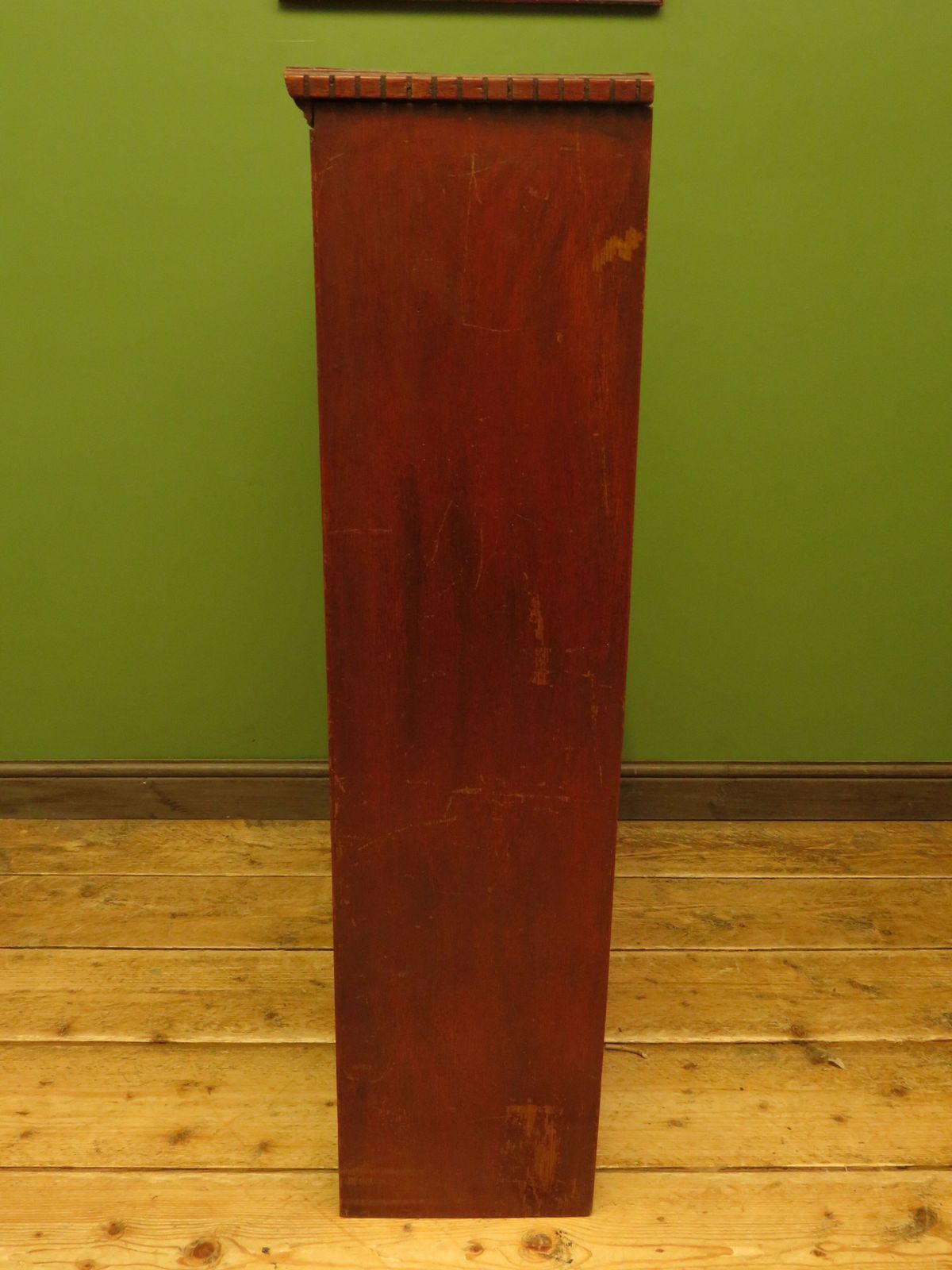Rustic Red Pine Shelf Unit, 1900s photo for sale