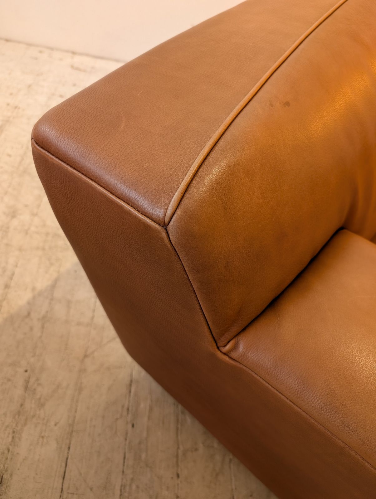 Vintage Dutch Buffalo Leather 'Rivera' Sofa By Gijs Papavoine For Montis C 1980s / 90s photo Furniture