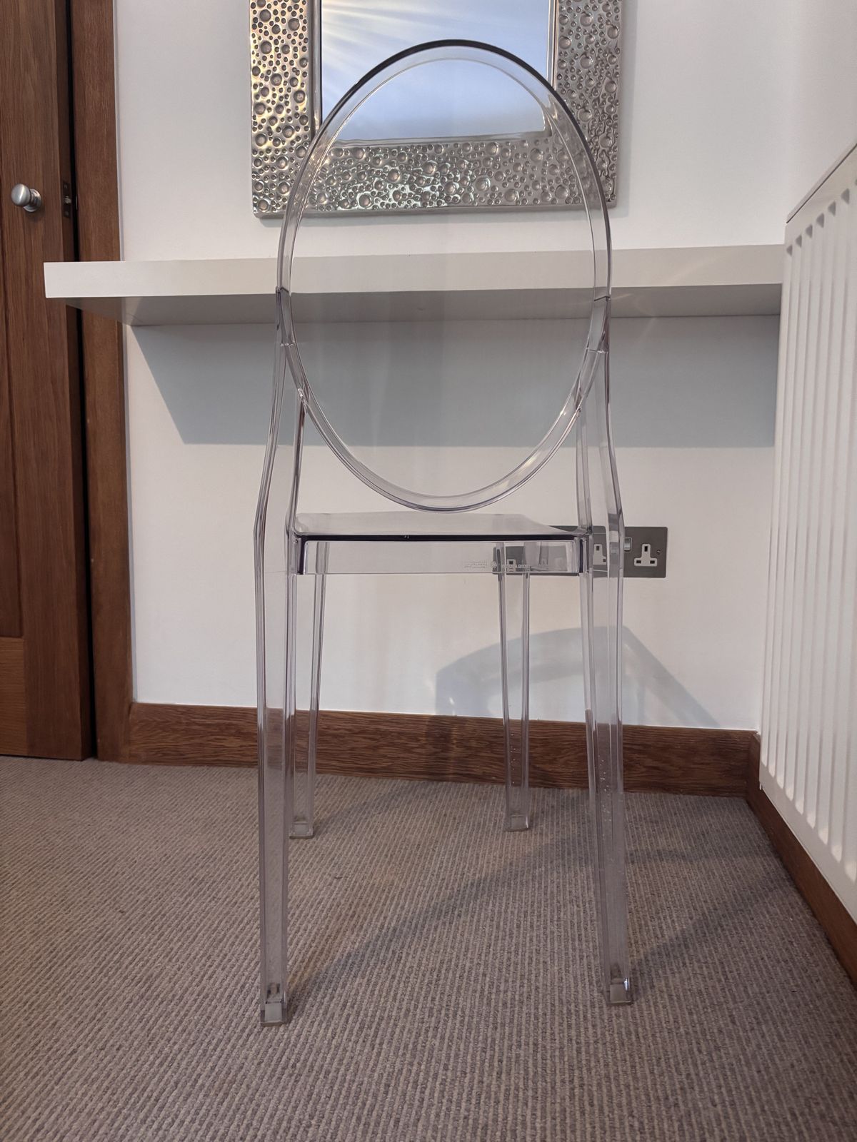 photo for sale Kartell Victoria Ghost Dining Table/Dressing Tabke Chair Rrp£194+