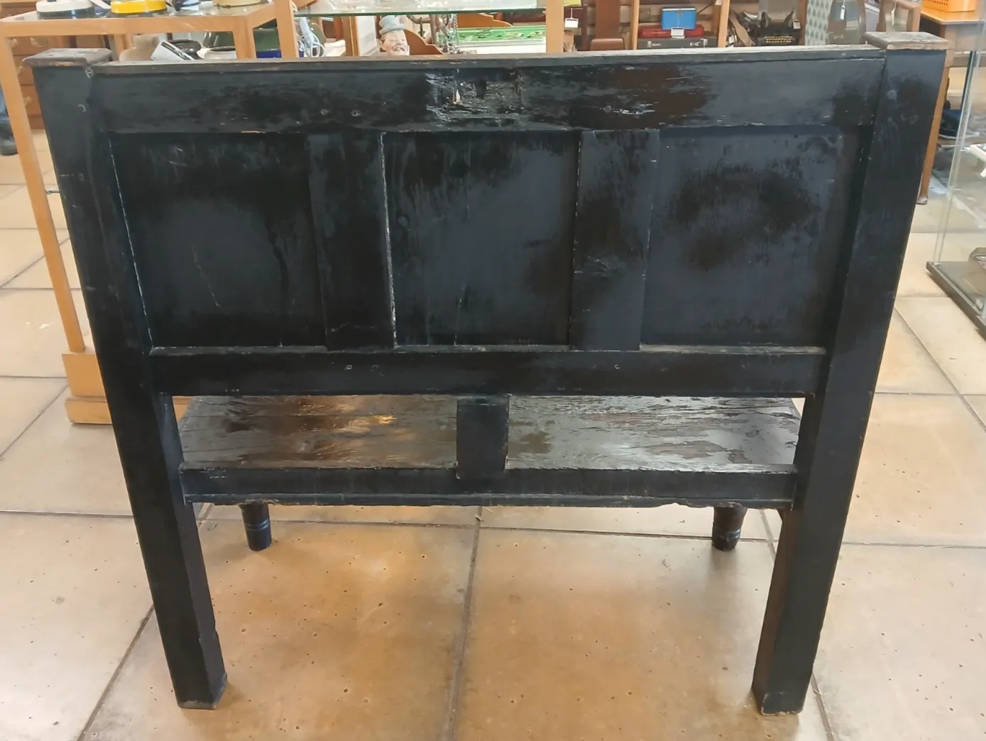 18th Century Pine Hand Carved Hall Bench Poss Reconstructed  Queen Anne Coffer photo furniture