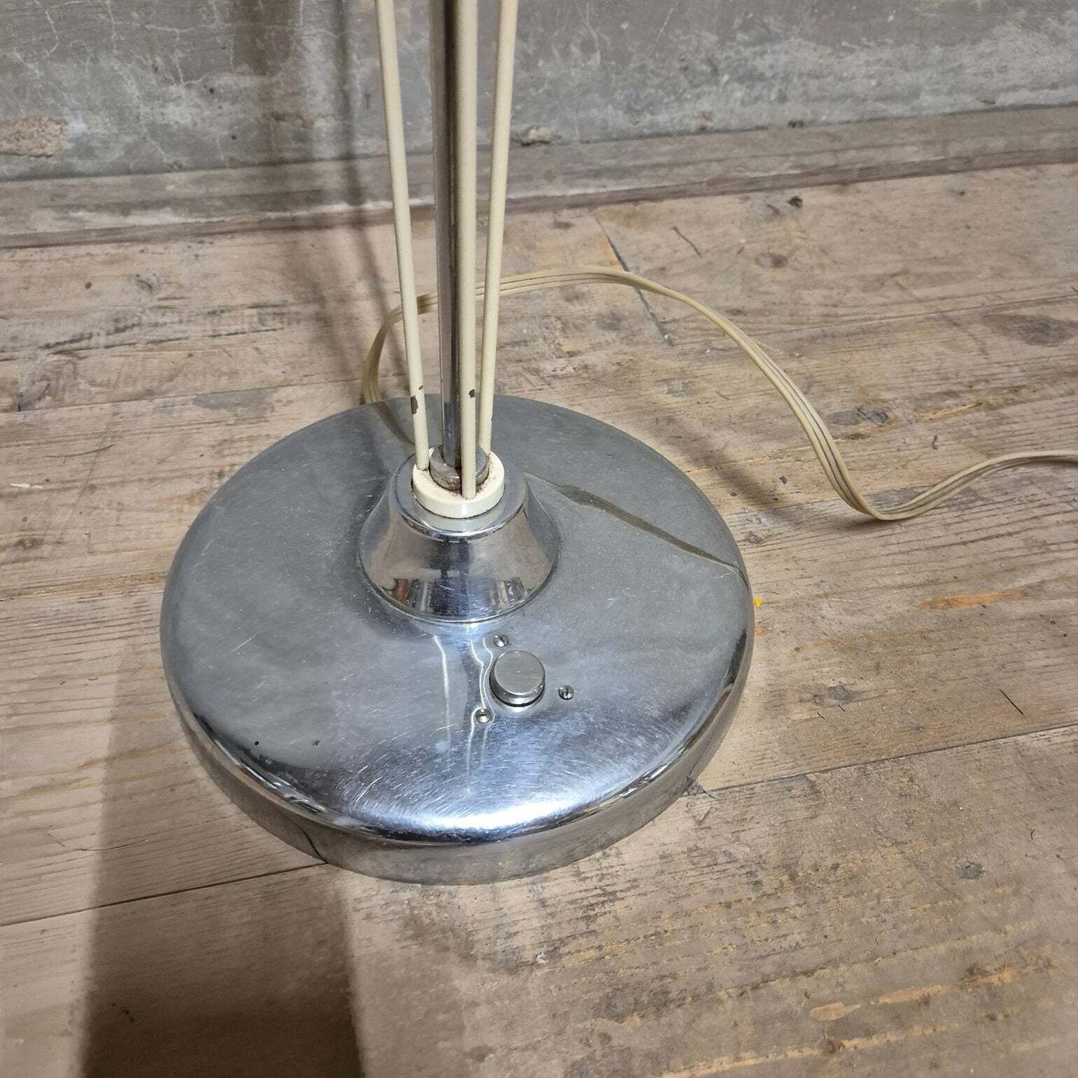 Mid Century Floor Lamp, In The Style Of Stilnovo, 1960s photo Lighting