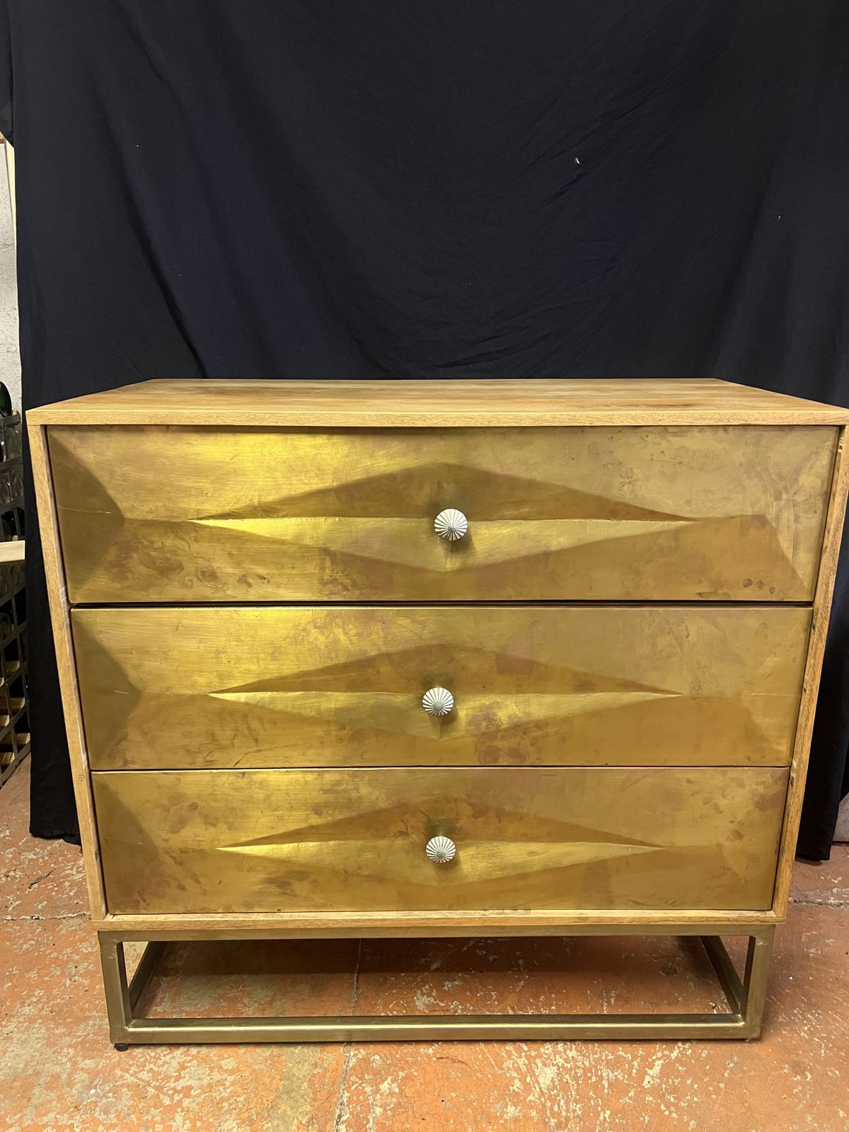 Umberto Brass Chest Of Drawers