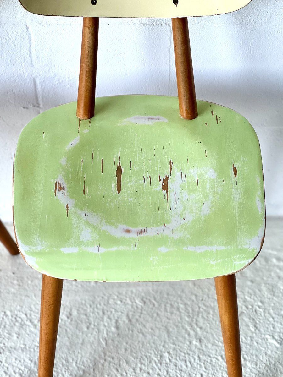 Eetkamerstoelen Van Ton, Ca. Jaren 1960, Set Van 4 photo buy